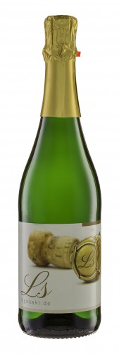 Sekt halbtrocken 0,75l Grünglas / Gold (Kurz)